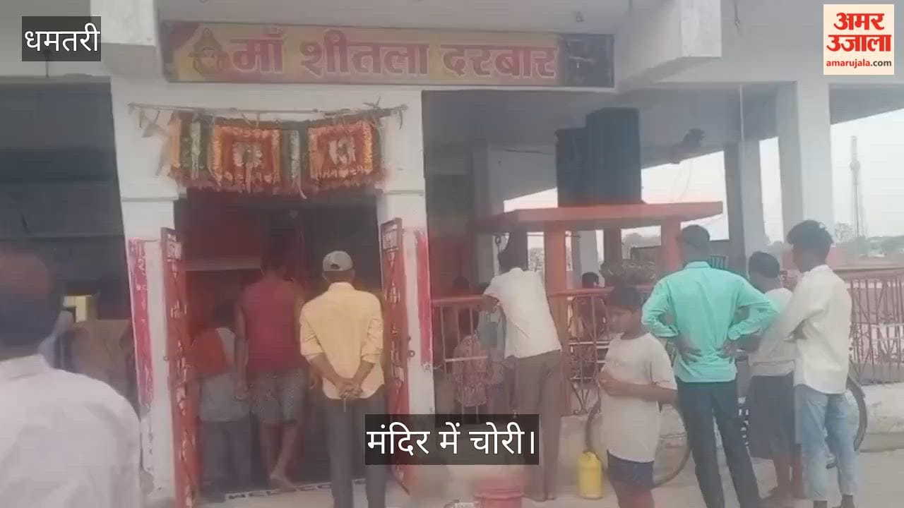 thieves stole lakhs of rupees from two temples in two days In Dhamtari