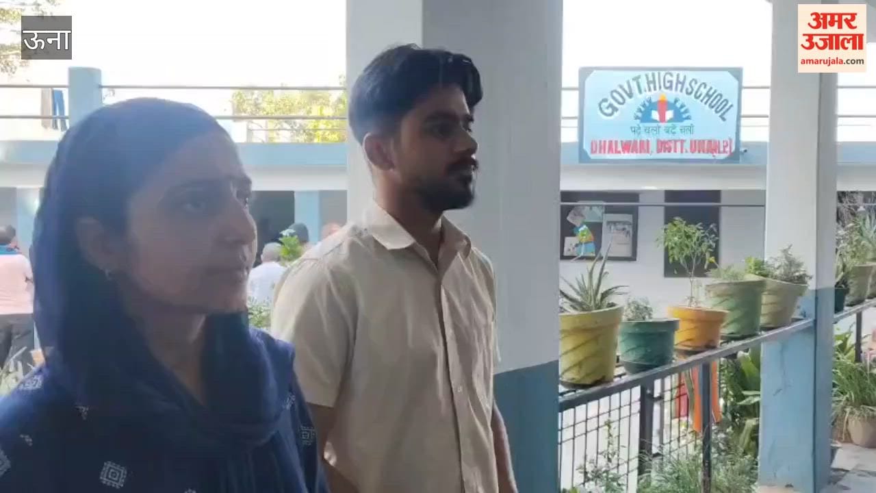 Una Sujal 20 from Amokla traveled specifically from Chandigarh to cast his vote marking his first time voting