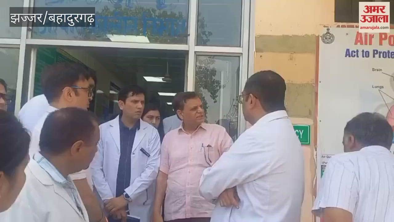 NHM Director Inspects Hospital and CHC in Jhajjar