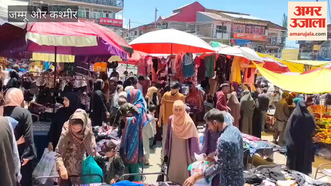 Bandipora Markets Witness Heavy Rush Ahead of Eid-ul-Adha