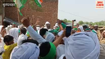 Police force deployed on siege of Kisan Union in Bulandshahr