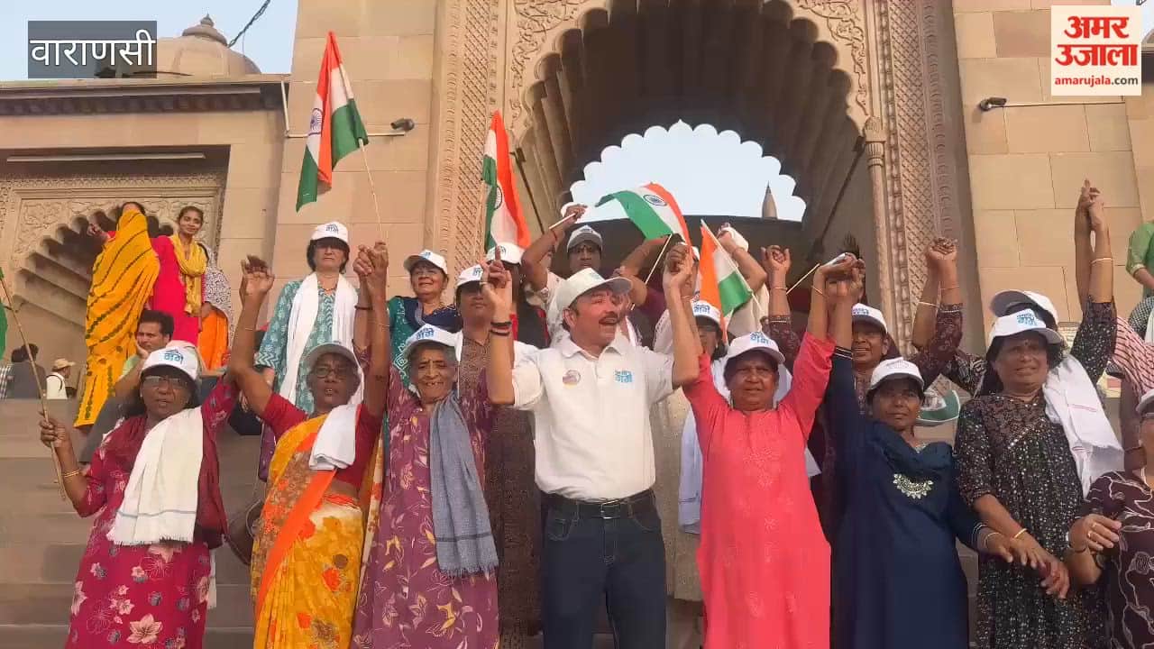 Hands Join Hands for the Ganges in Kashi Forming Human Chain