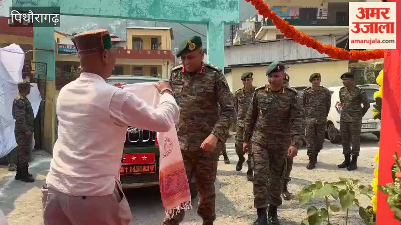 Army officers inaugurated the community hall in Dharchula