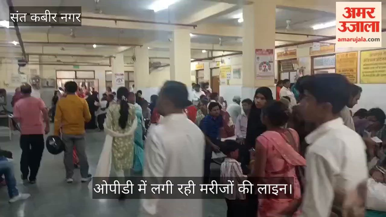 The heat has increased the number of patients, with 630 patients arriving at the district hospital on Monday.