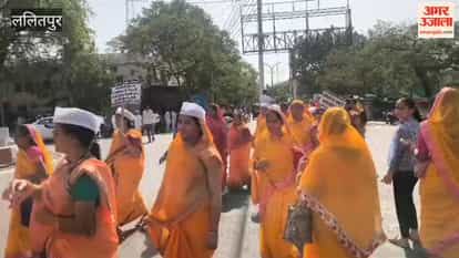 Jain community protests in Lalitpur over Rewa tragedy, takes out silent procession