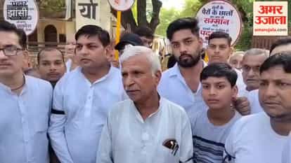 जैन समाज ने हाथ में काली पट्टी बांध निकाला मौन जुलूस, संत सुरक्षा नीति लागू करने कि की मांग