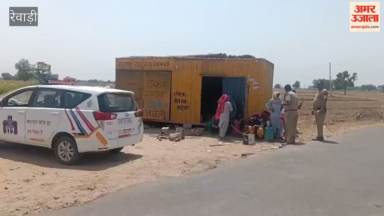 Women's anger erupts in Bawal, Rewari, against a liquor shop; they stage a sit-in after throwing crates out onto the street