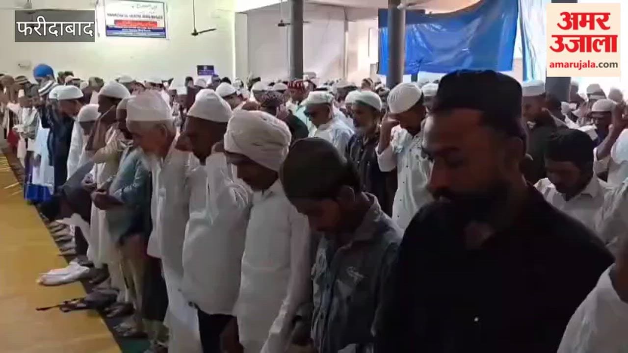 Following prayers at mosque in Unche Gaon people raised the demand to declare the cow the national animal