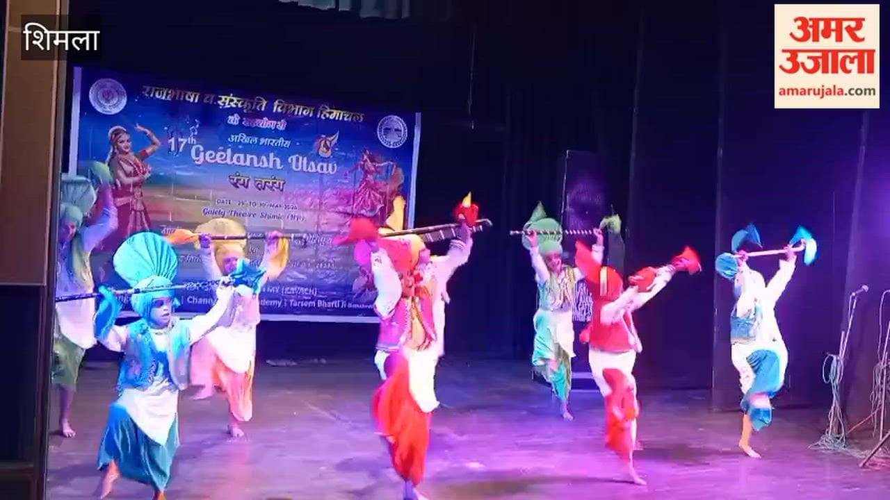 Shimla Academy artists garner accolades with a Bhangra performance.