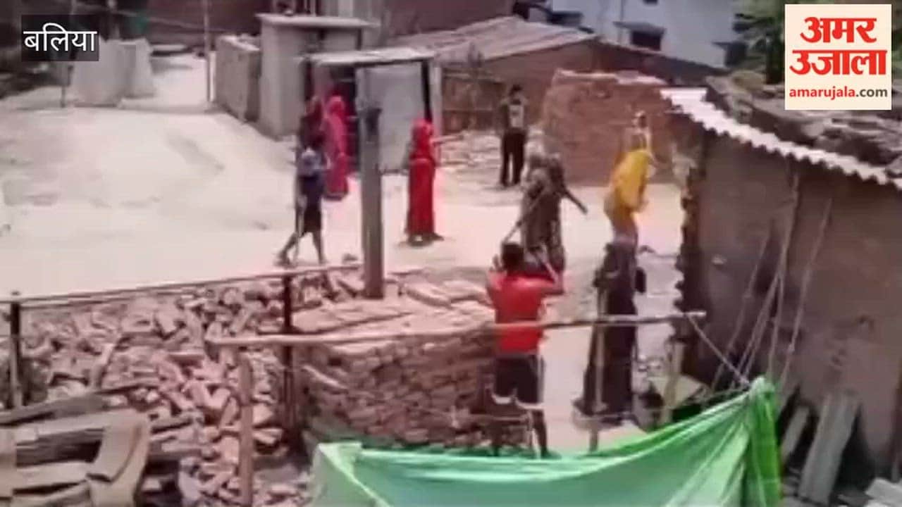 Sticks clubs bricks stones flew during land dispute in ballia