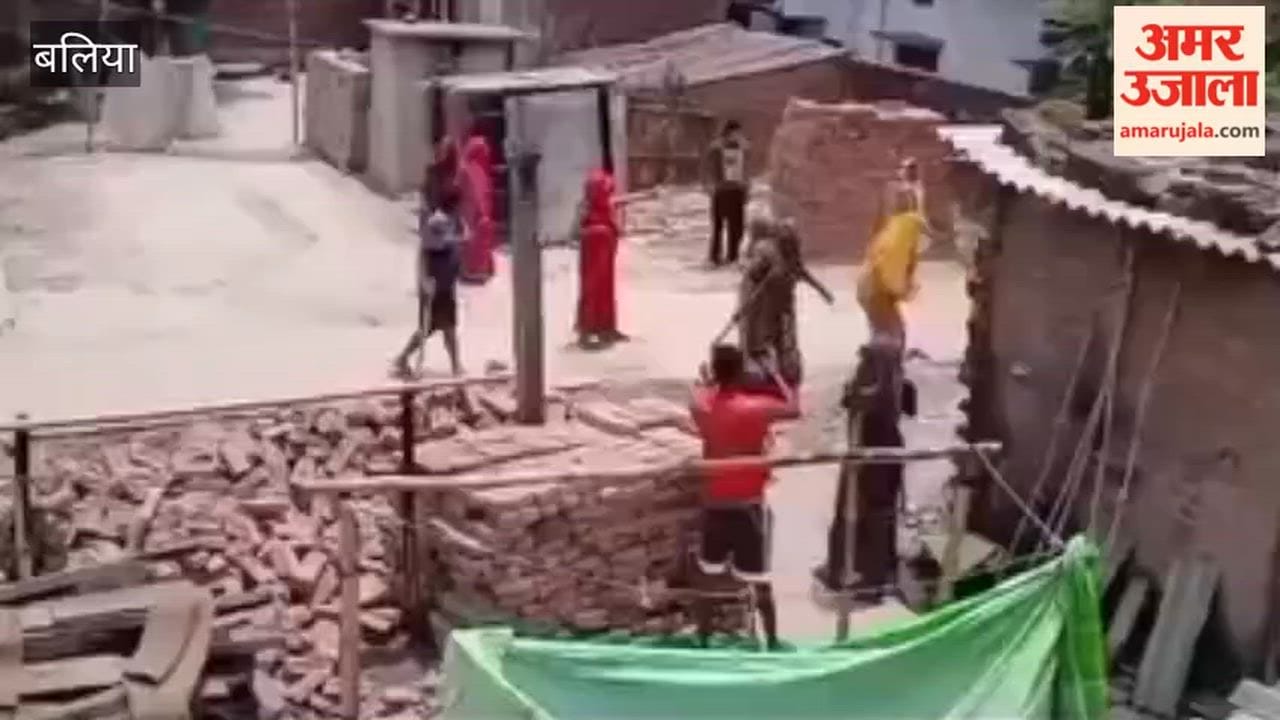 Sticks clubs bricks stones flew during land dispute in ballia