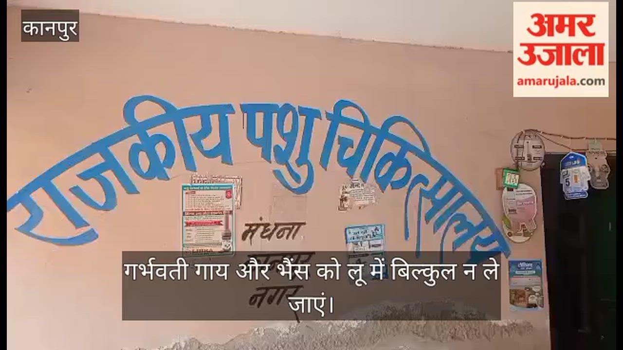 Kanpur Dr Amarendra Singh Says Do Not Feed Fodder from Moisture Depleted Fields to Livestock