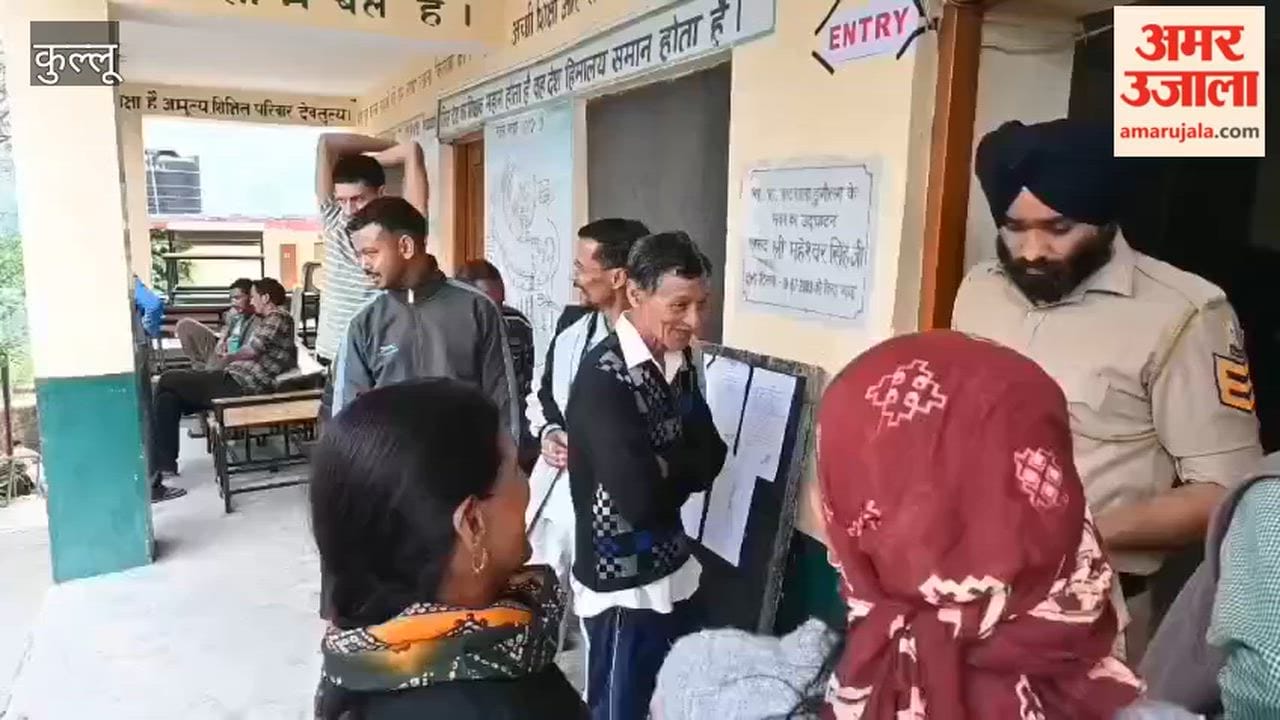 Kullu 43 percent Voter Turnout in Kullu District by 11:00 AM