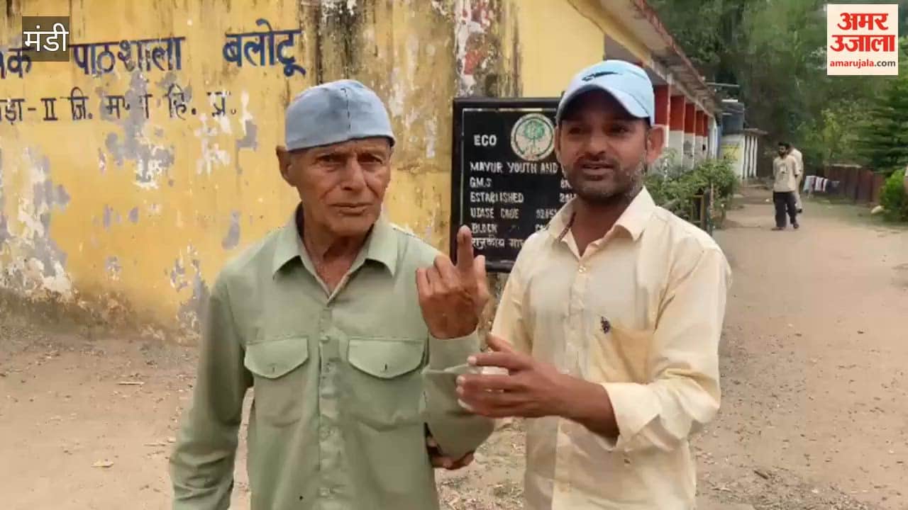 Mandi: Immense Enthusiasm Witnessed in the Second Phase of Panchayati Raj Elections in Ladbharol; 97-Year-Old Woman Also Casts Her Vote