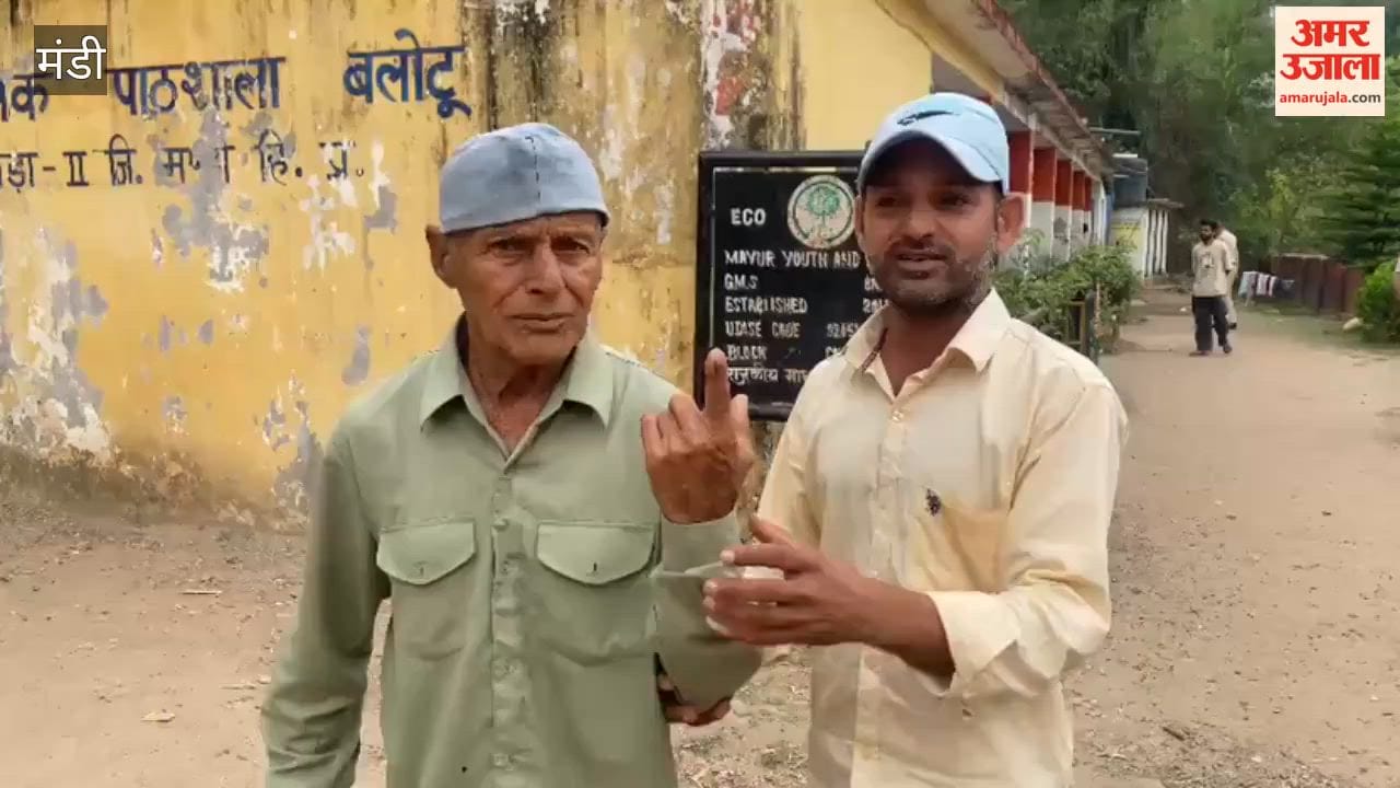 Mandi: Immense Enthusiasm Witnessed in the Second Phase of Panchayati Raj Elections in Ladbharol; 97-Year-Old Woman Also Casts Her Vote