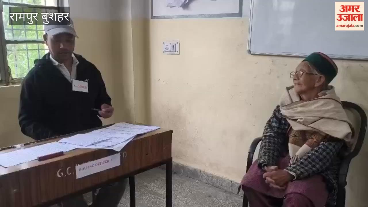 Kinnaur: Voting Underway in Kalpa Panchayat, Home of the Country's First Voter