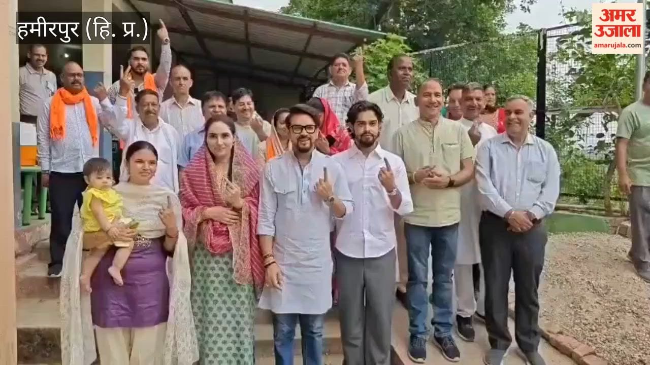 Hamirpur: MP Anurag Thakur states—Panchayati Raj Institutions play a significant role in a democracy; people should actively participate in electing their government