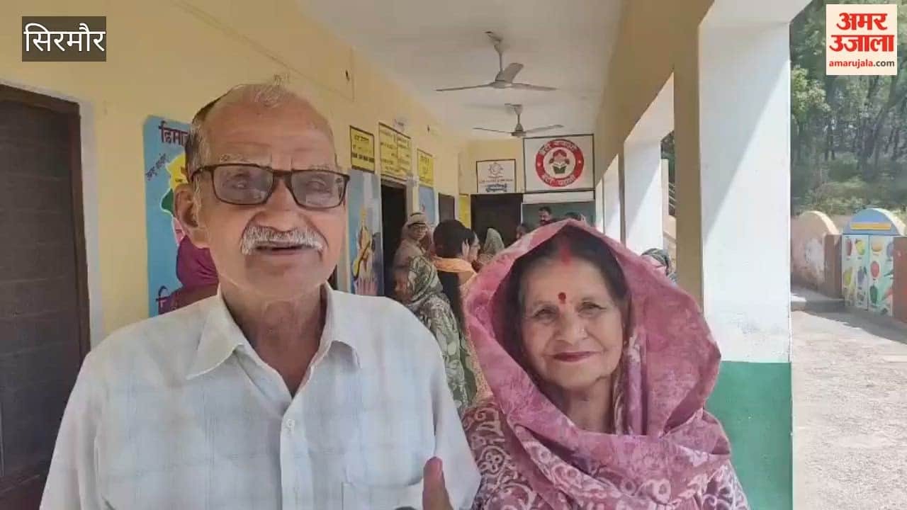 Sirmour: Enthusiasm Among Elderly Voters—Centenarians Fulfill Their Democratic Duty During Polling