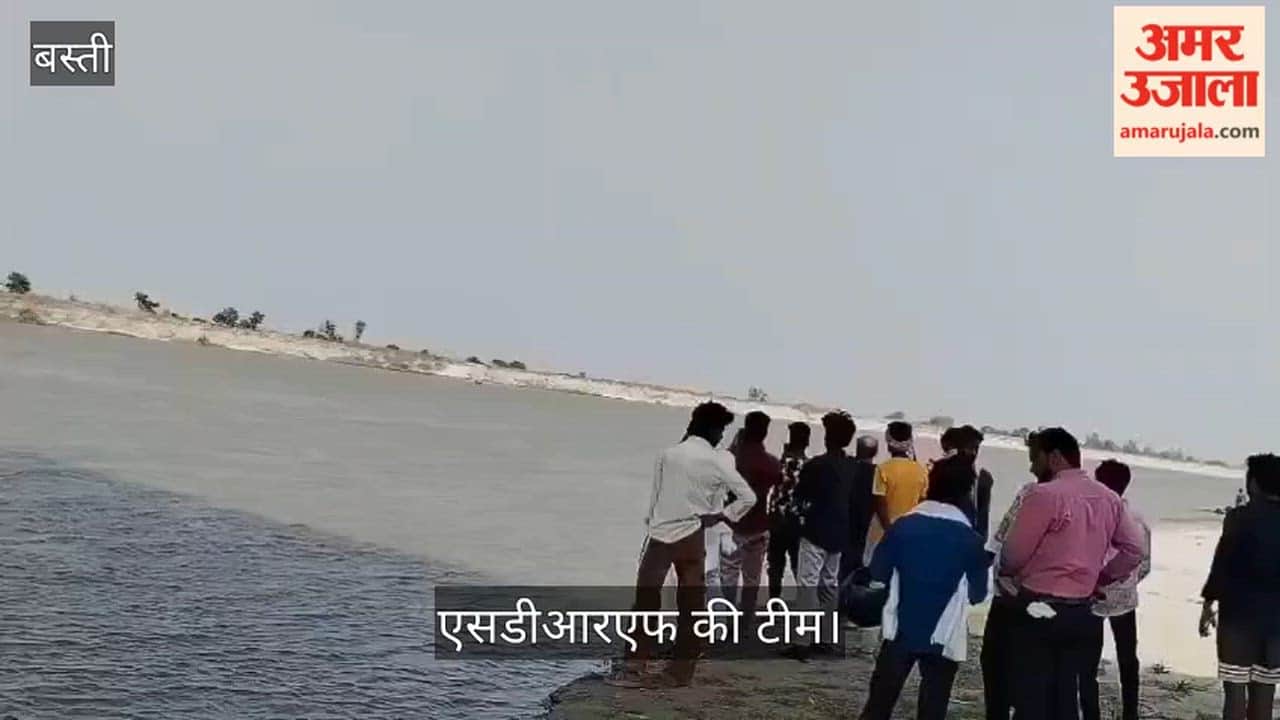The body of a young man was found in the river after 22 hours due to the efforts of the SDRF team.