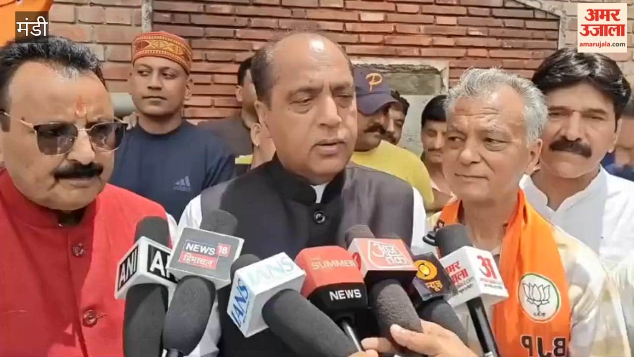 Mandi: Leader of the Opposition Jairam Thakur stated—the people of Mandi have delivered a resounding reply to the Congress by once again granting their mandate