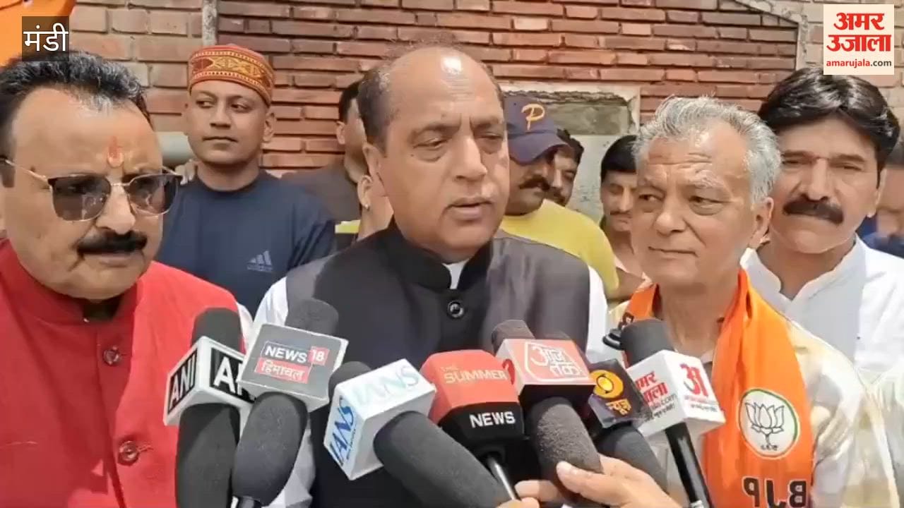 Mandi: Leader of the Opposition Jairam Thakur stated—the people of Mandi have delivered a resounding reply to the Congress by once again granting their mandate