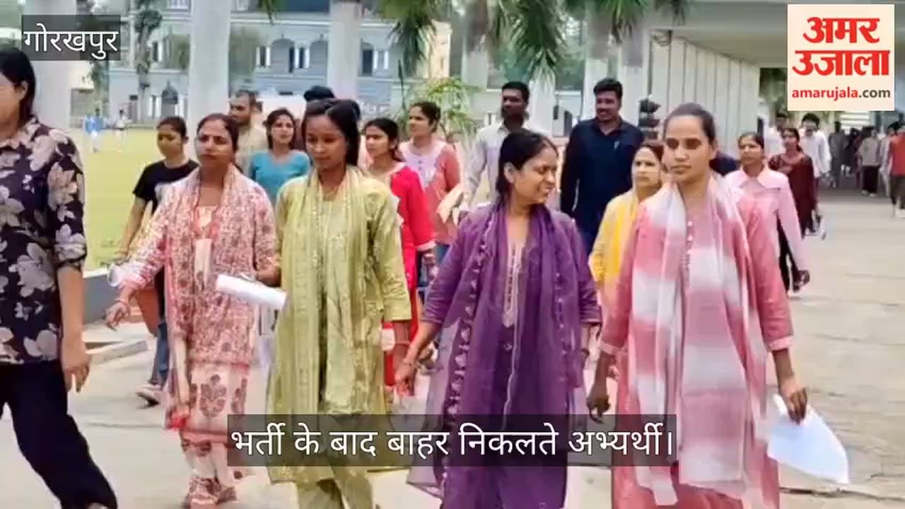 Traffic jam in Gorakhpur after B.Ed entrance exam and assistant professor recruitment exam