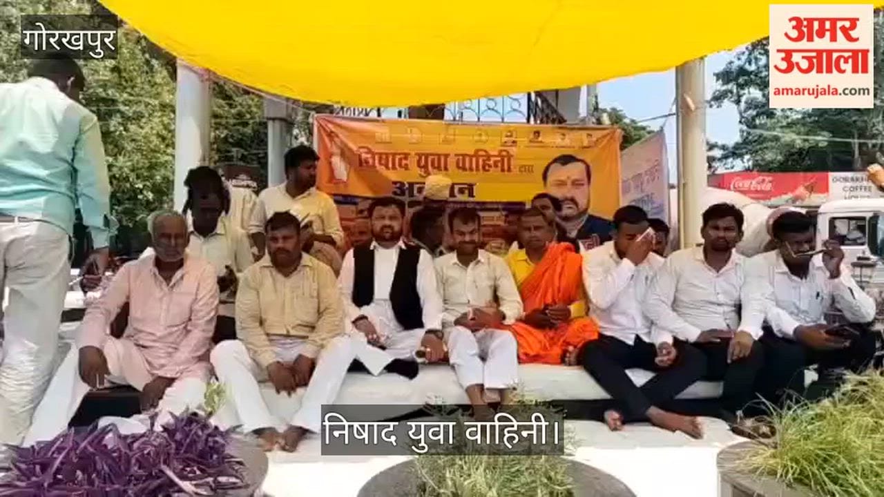 Nishad Yuva Vahini's hunger strike at Ambedkar Square, officials put forth key demands