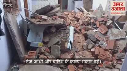 Weather turns violent during Nautapa in Bhind: Three people died due to thunderstorm and lightning.