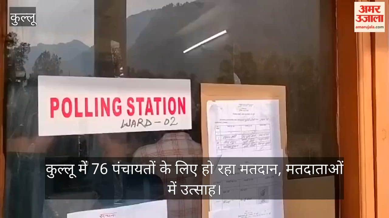 Voting Underway for 76 Panchayats in Kullu; Enthusiasm Among Voters