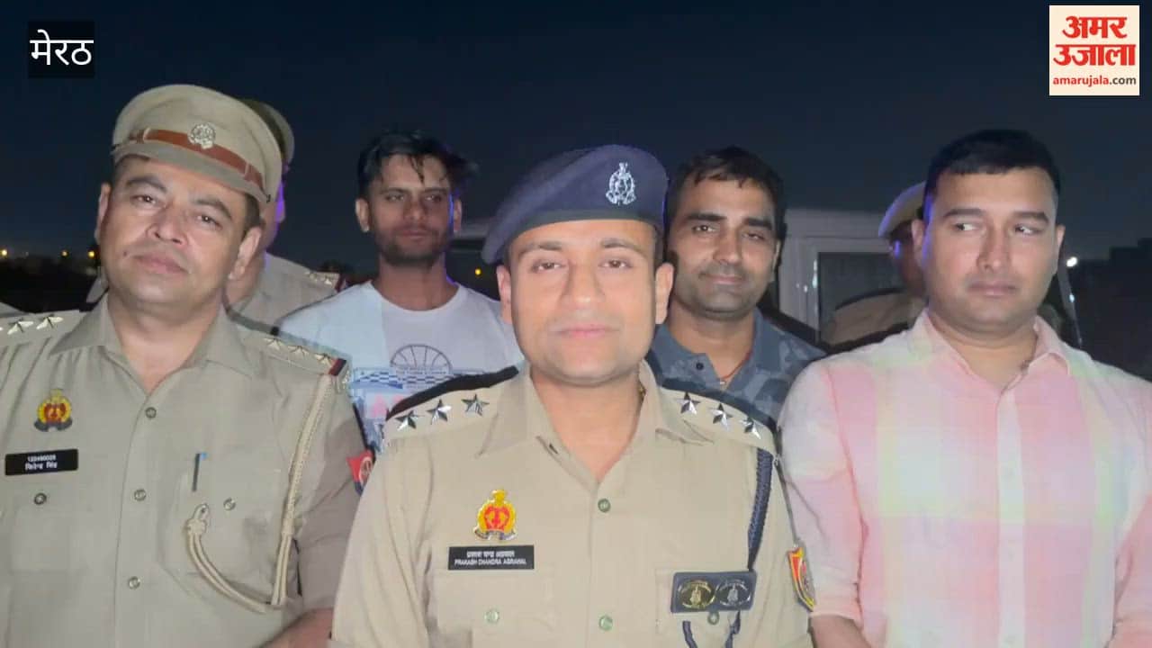 Meerut: Two Extortion Accused Arrested After Police Encounter in Meerut
