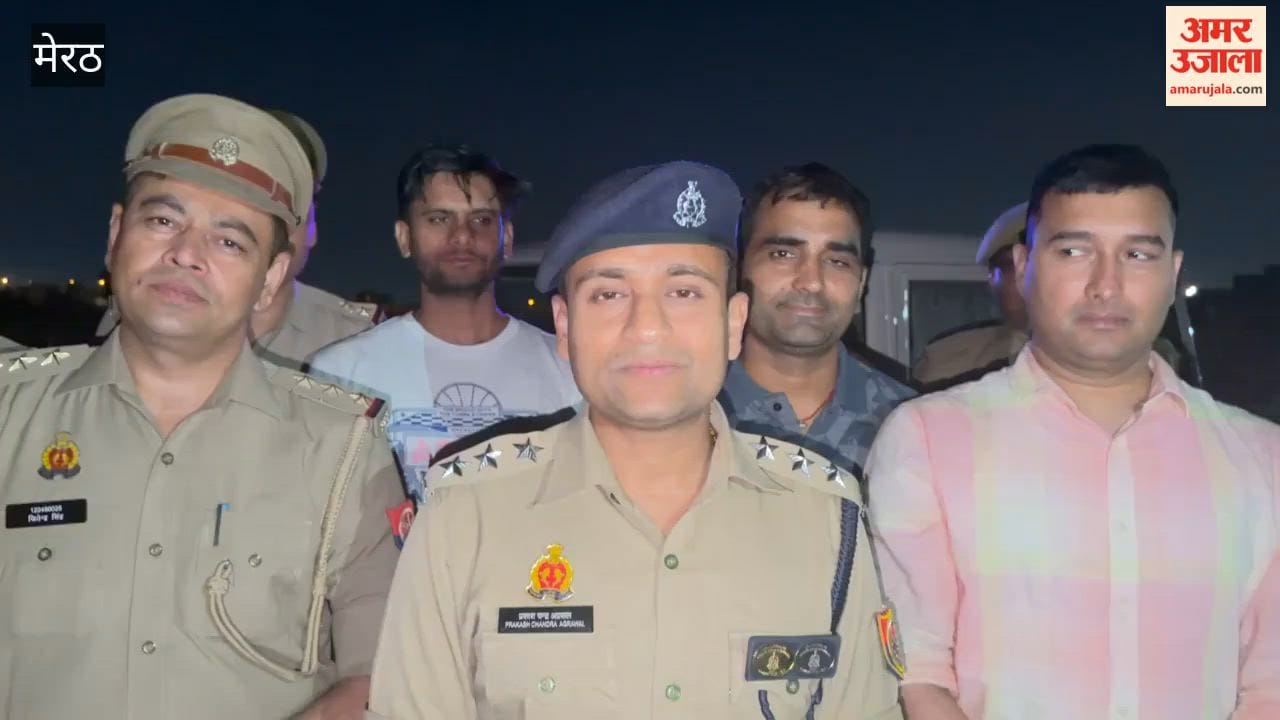 Meerut: Two Extortion Accused Arrested After Police Encounter in Meerut