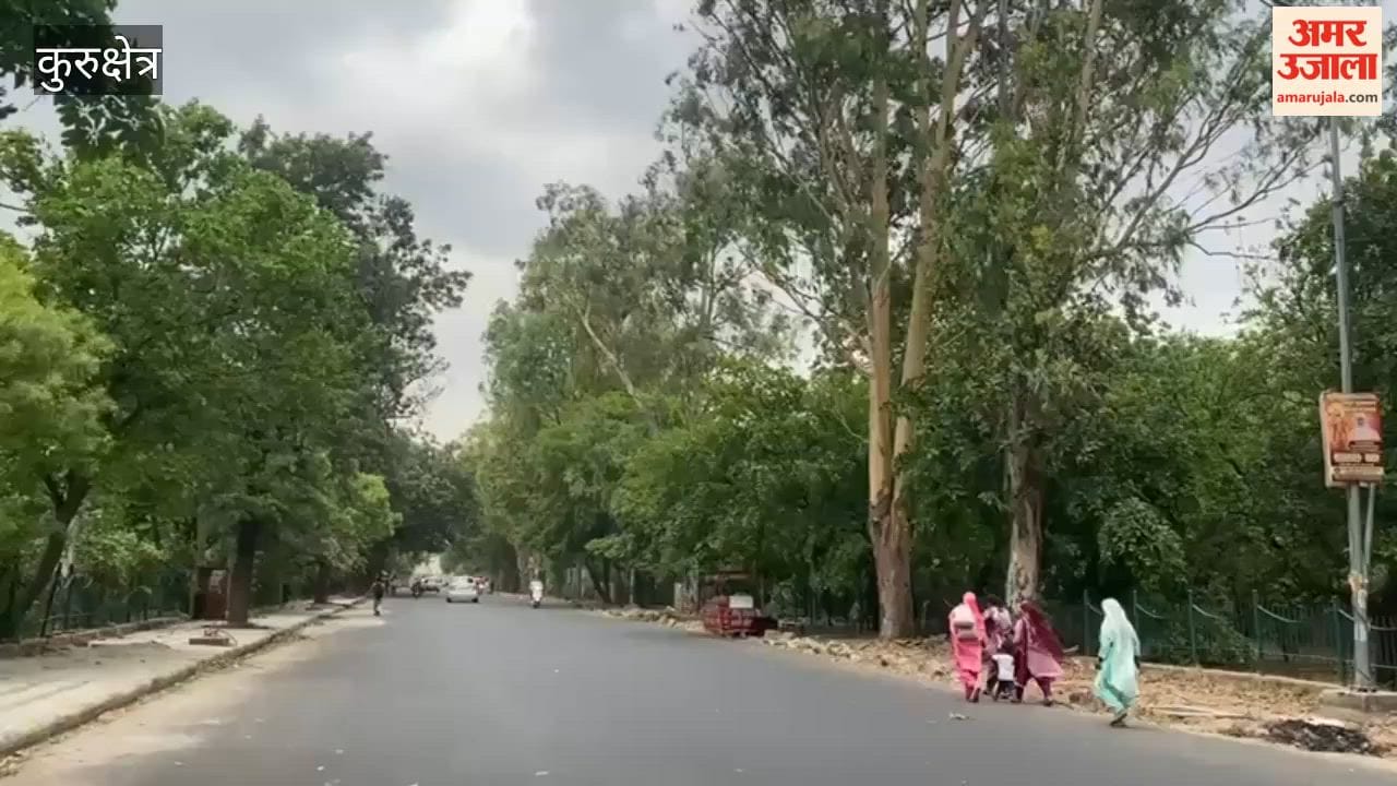 weather took a turn in Kurukshetra following a fierce dust storm