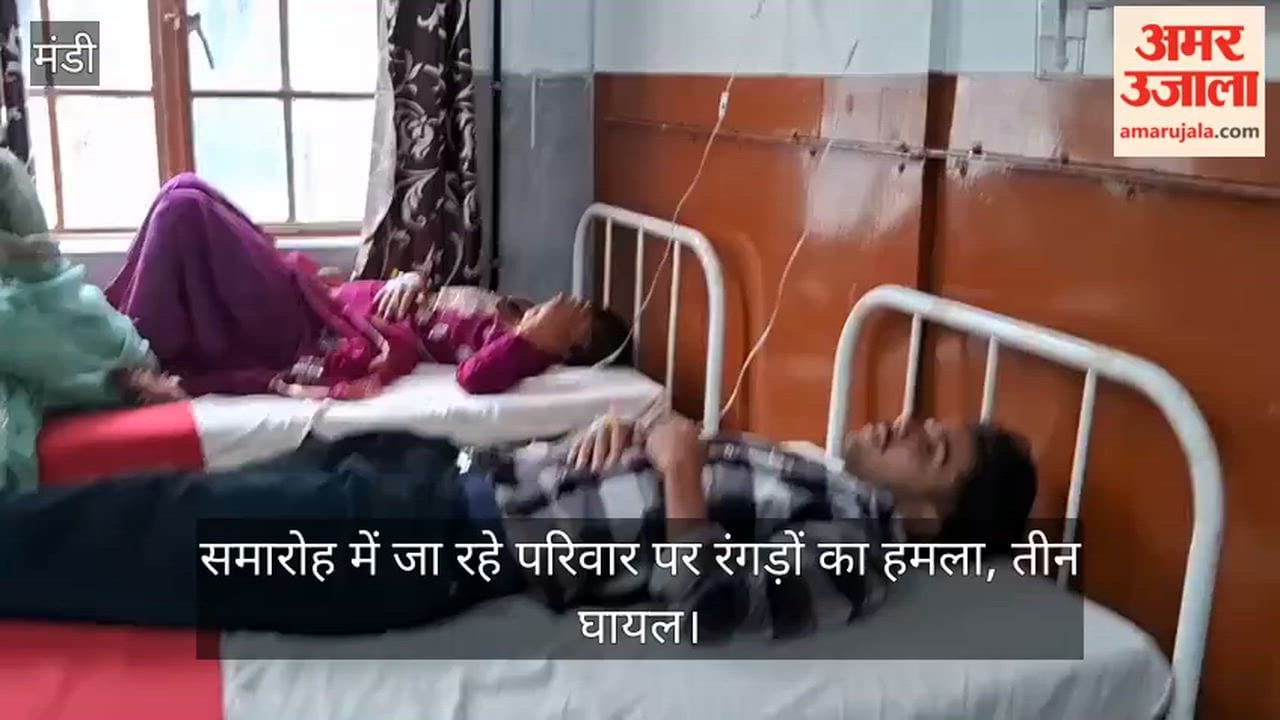 Jogindernagar: Family Heading to Function Attacked by Goons; Three Injured—Watch Video
