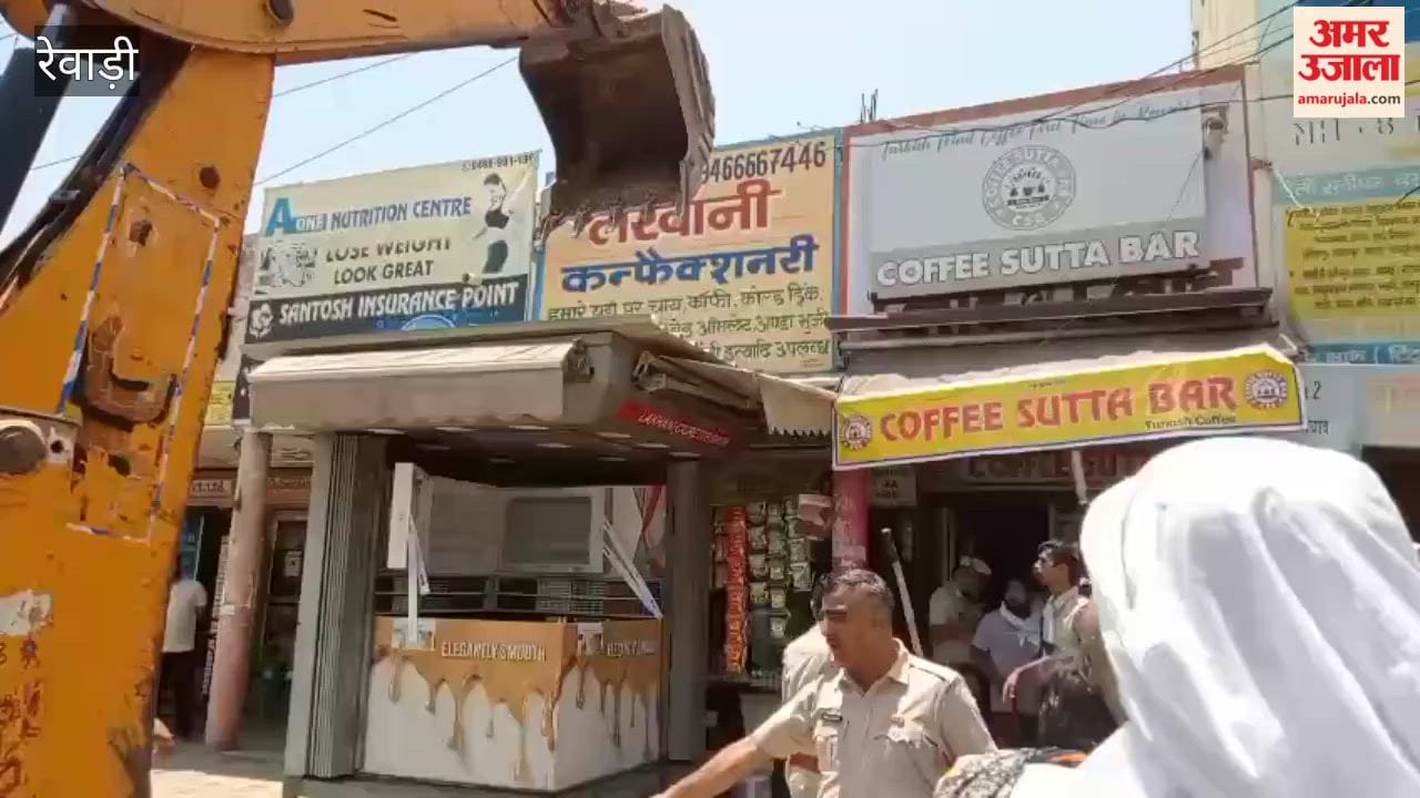 Questions raised on the action to remove encroachment in Sector-5
