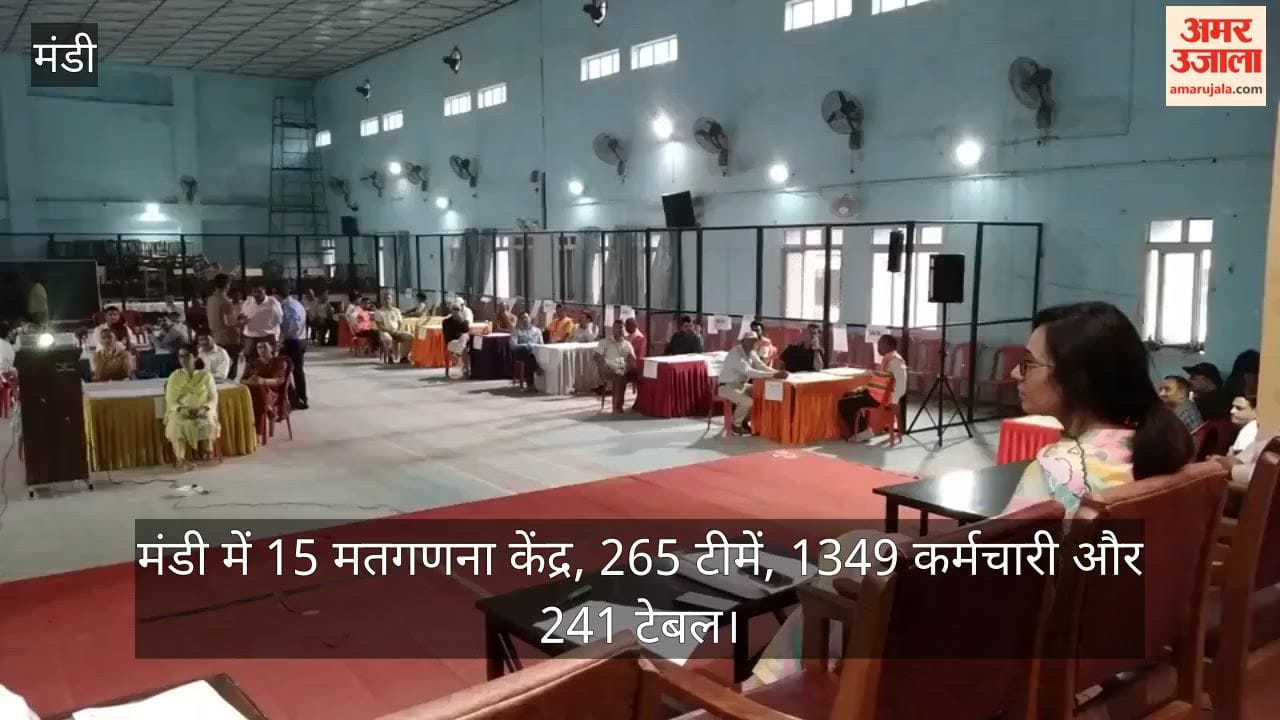 15 Counting Centers, 265 Teams, 1,349 Personnel, and 241 Tables in Mandi