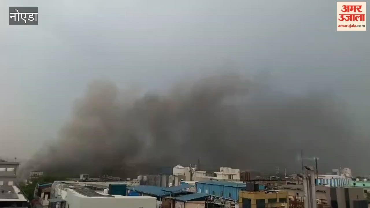 Fire broke out in Spark Minda Company in Sector 62 in Noida