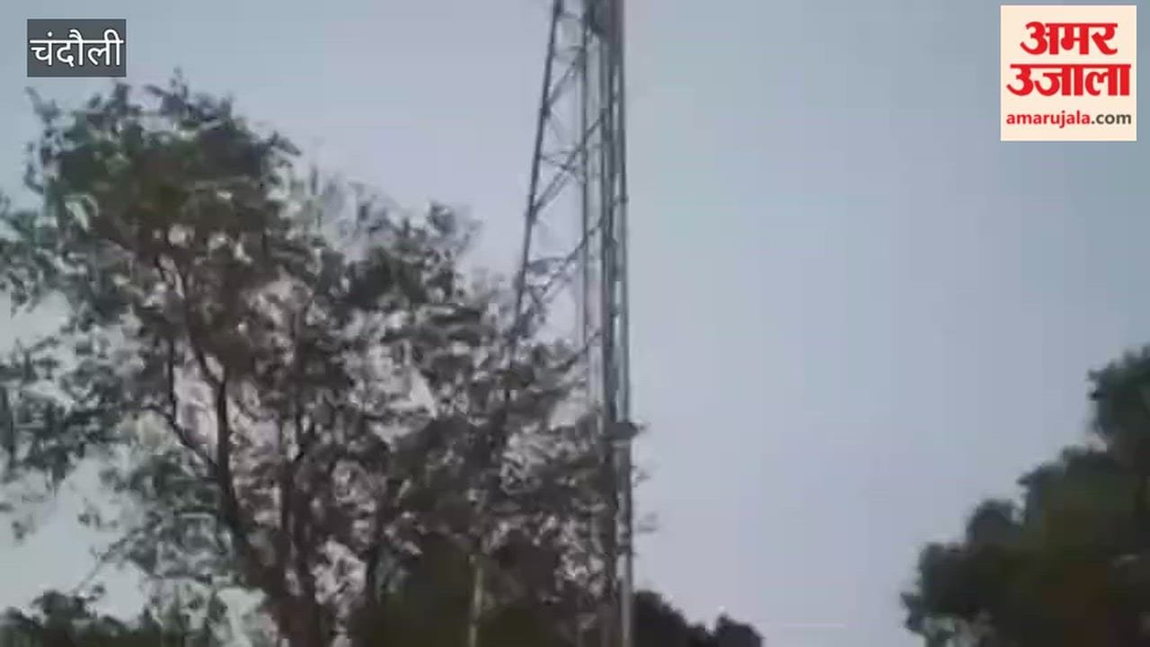 Upset with Wife Young Man Climbs Mobile Tower for Second Time Brought Down After Three Hours