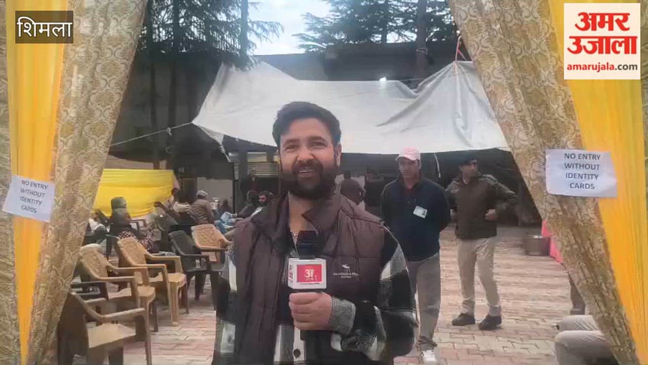 Shimla: Counting of votes for 14 BDC wards begins at the Tutu center; the counting commenced at 9 AM amidst tight security