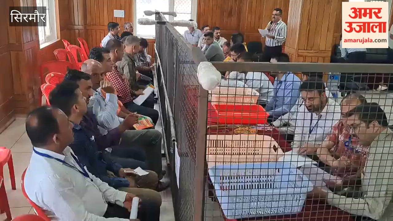 Sirmour: Counting of votes for District Council and Panchayat Samiti wards begins