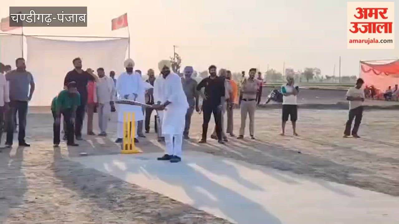 Rana Panj Garai Cricket Tournament organized in Guruharsaha village, MLA became the chief guest