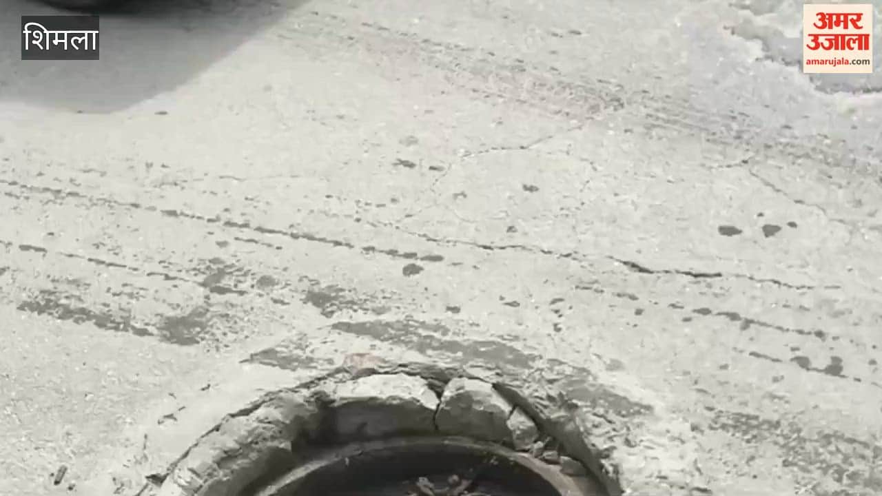 Shimla: Sewage System Deteriorates in Rohru; Filth Flows onto the Road