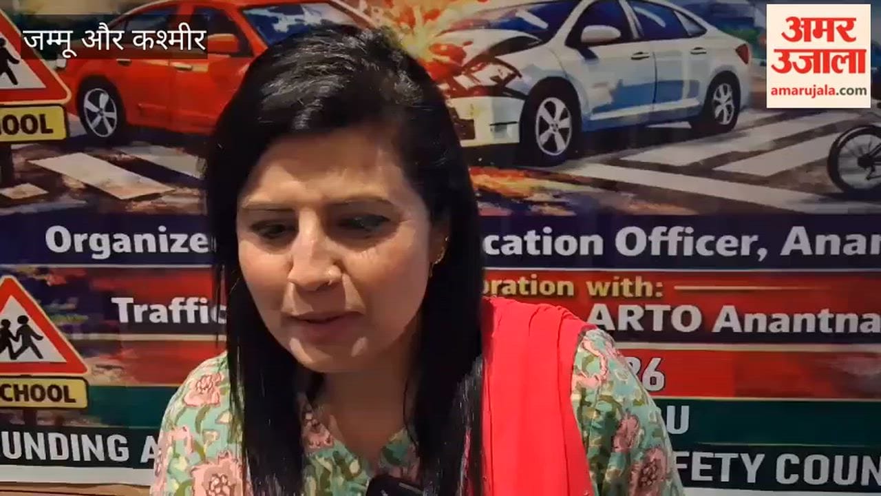 Road Safety Campaign in Anantnag