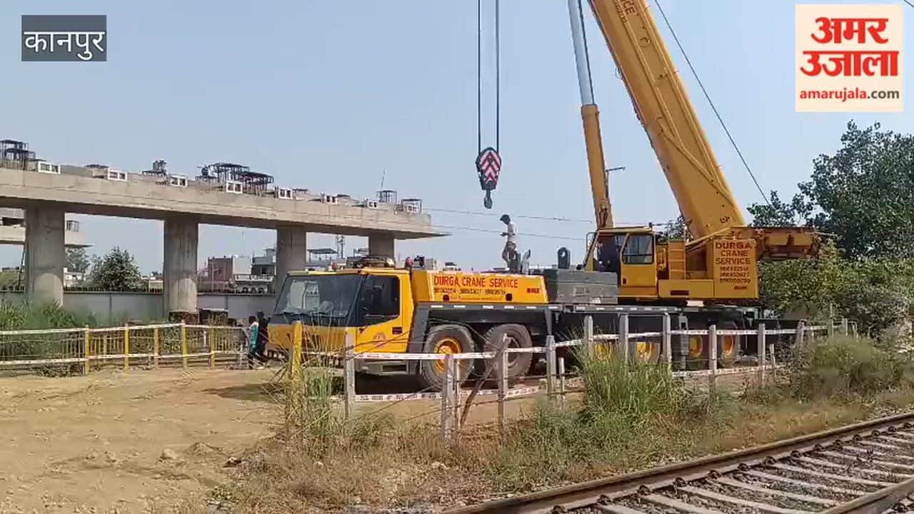 Saraiya ROB: Girder-Placing Work Fails to Begin for Second Consecutive Day Due to Lack of Railway Block