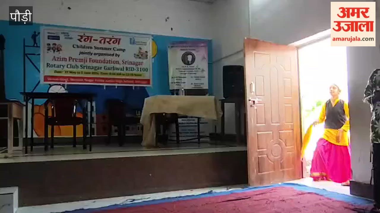 Srinagar: Seven-Day Summer Creative Children's Camp 'Rang-Tarang' Organized