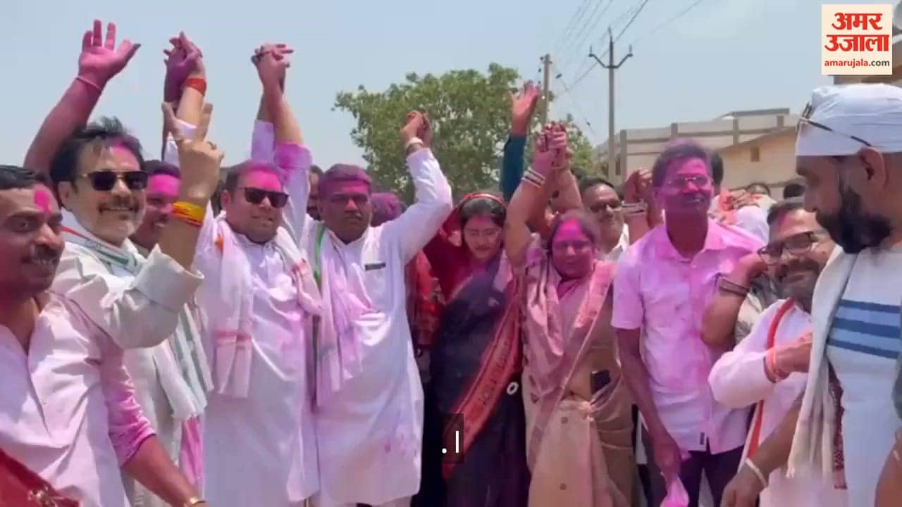 Congress Captures President Post in Ghumka Nagar Panchayat Elections Festive Atmosphere Prevails in Party Rajn