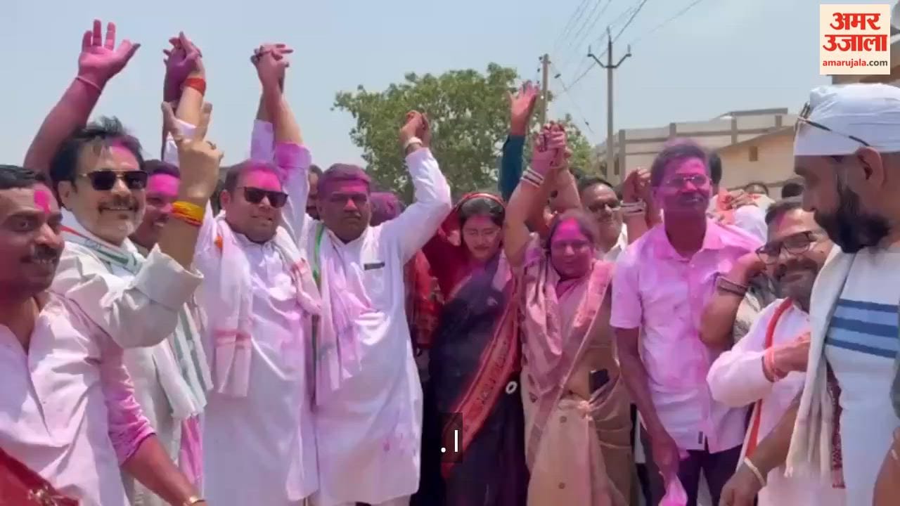 Congress Captures President Post in Ghumka Nagar Panchayat Elections Festive Atmosphere Prevails in Party Rajn