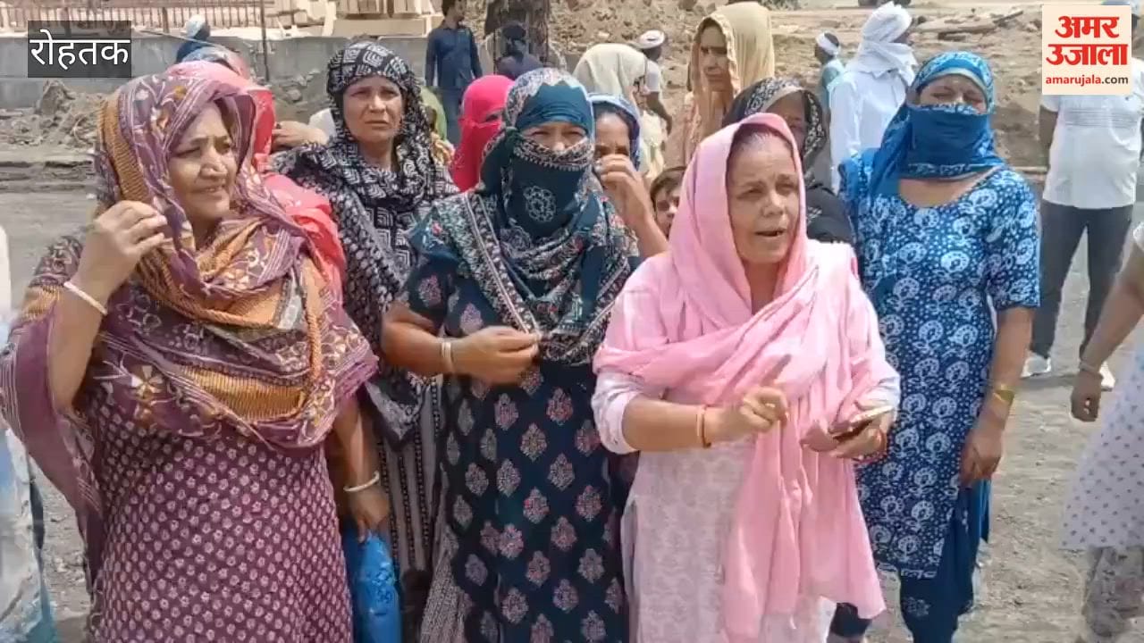 People in Rohtak created an uproar over a water shortage that has lasted for seven days