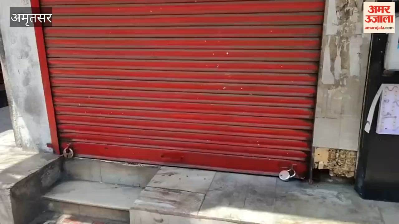 Shutdown observes widespread impact on Ghallughara Day; most markets in Amritsar remained closed.