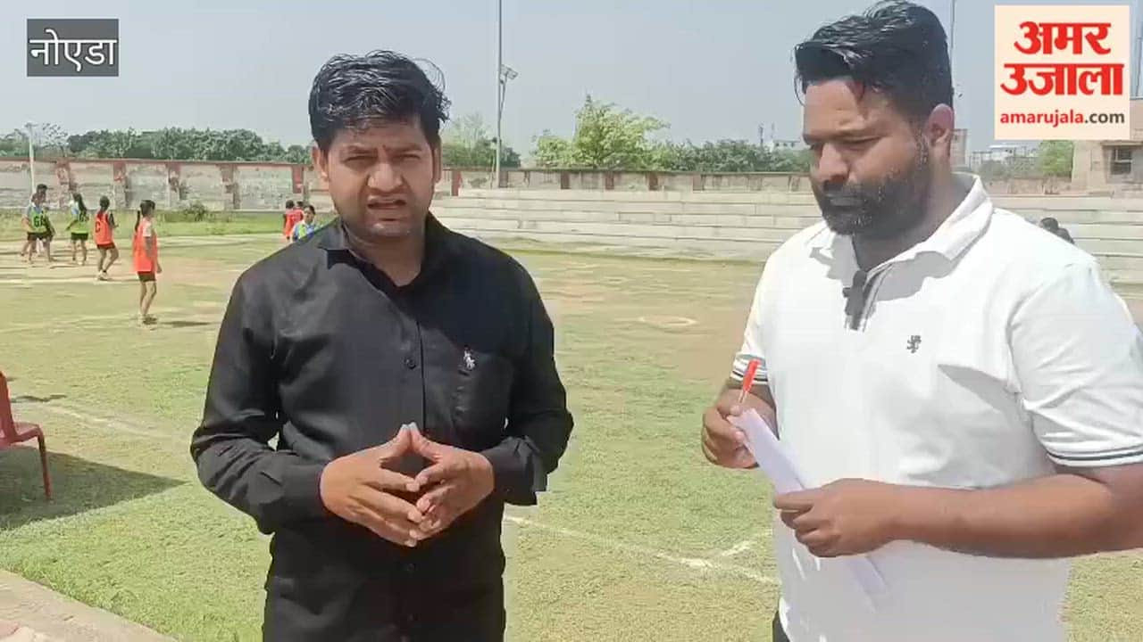 Players showed their strength in netball and wrestling in sub-junior sports competition in Greater Noida