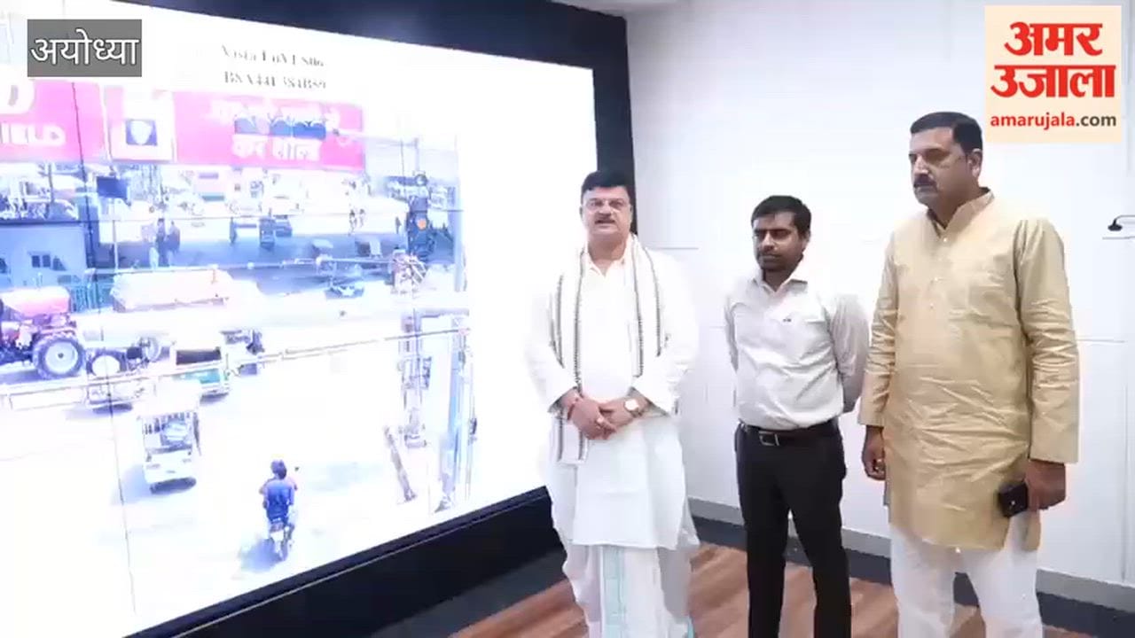 अयोध्या के चार और चौराहों की यातायात व्यवस्था हुई हाईटेक